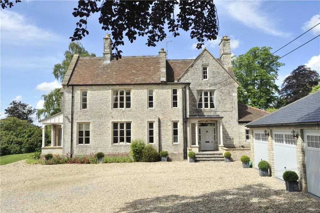 A large stone house